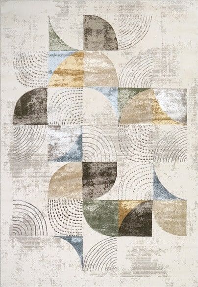 Dynamic Rugs MERIT 6657-999 Grey and Multi